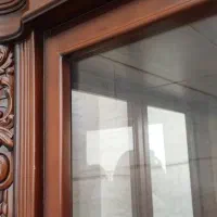 بوفه چوب بسیار شیک جادار و باکیفیت|بوفه، ویترین، کنسول|تهران, خاوران|دیوار