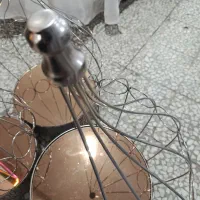 ظرف خنچه نقره ای یکبار استفاده شده|صنایع دستی و سایر لوازم تزئینی|ابریشم, |دیوار