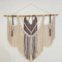 بافت دیوارکوب مکرومه