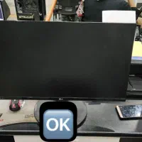 مانیتور led پنل ips فریم لس 24 اینچ برند LG
