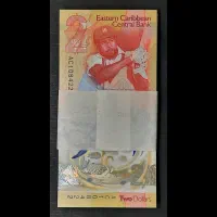 بسته اسکناس کلکسیونی پلیمری ۲  کارائیب