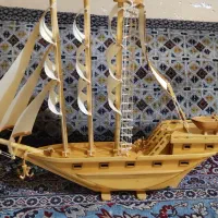ماکت کشتی و کاراهای چوبی|مجسمه، تندیس، ماکت|بندرعباس, |دیوار