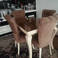 میز ناهار خوردی مبلی 4نفره