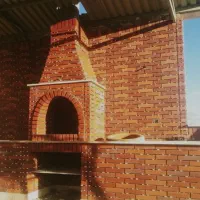 آجر نسوز بار بیکیو ،نما ساختمان ،کباب پز|مصالح و تجهیزات ساختمان|اسلامشهر, ده عباس|دیوار