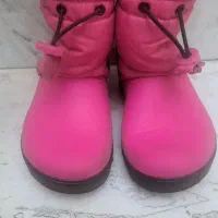 چکمه صورتی دخترانه