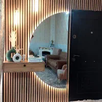 اینه بک لایت مخصوص آرایشگاه وخانه و بوتیک|آینه|مشهد, هنرور|دیوار