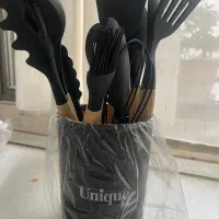 کفگیر ملاقه سیلیکونی (۱۲تکه)