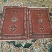 یک جفت قالیچه دستبافت  تمیز وسالم ویک پادری
