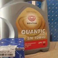 روغن موتور بهتام ۵ لیتر همراه با فیلتر هوا و روغن