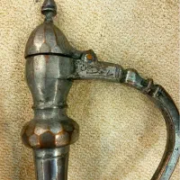 آفتابه لگن قلمکاری یزد|کلکسیون اشیاء عتیقه|یزد, |دیوار