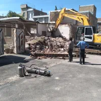 تخریب ساختمان وخرید آهن الات منافی