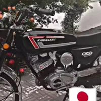 موتور 100کاوازاکی|موتورسیکلت|بافت, |دیوار