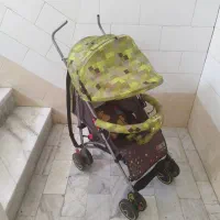 کالسکه دسته عصایی خارجی درحده نونو مسافرتی اسپرت