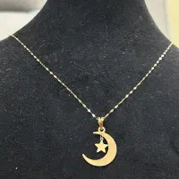 پلاک ماه و ستاره طلا گردنبند طلا زنجیر طلا|جواهرات|تهران, فلسطین (میدان انقلاب)|دیوار