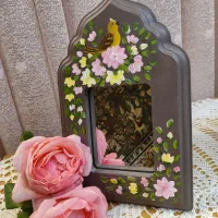 آینه سنتی|آینه|قم, قلعه کامکار|دیوار