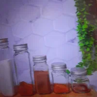 شیشه ادویه جات نو