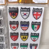 انواع تزئینات و استیکر و پد موتورسیکلت