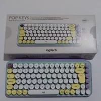 کیبورد بی سیم مکانیکال مدل Pop Keys لاجیتک