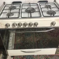 اجاق گاز اریا فر دار دو جوجه گردن در حد