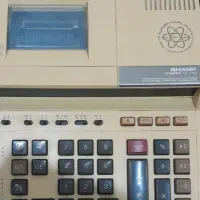 ماشین حساب شارپ قدیمی عتیقه سالم