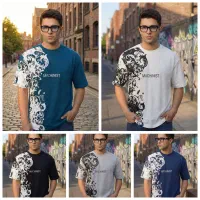 تیشرت پنبه چاپی پوشاک مردانه