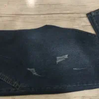 شلوارلی آبی نفتی