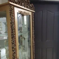 بوفه طلایی رنگ|بوفه، ویترین، کنسول|فولادشهر, C5|دیوار