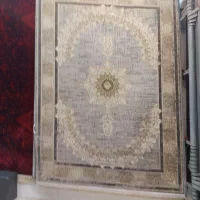 قالی ۹ متری شقایق خاکستری ۷۰۰ اکرولیک اصلی|فرش|مشهد, امیر|دیوار