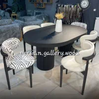 کارملا میز ناهار خوری و صندلی مینیمال ماهور|میز و صندلی غذاخوری|تهران, باغ فیض|دیوار