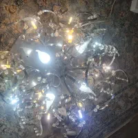 یک جفت لوستر استیل  مدرن|لوستر و چراغ آویز|تهران, جوادیه تهرانپارس|دیوار