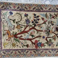 قالیچه‌عتیقه‌پشمی|فرش|هشتگرد, شهرک صنعتی هشتگرد|دیوار