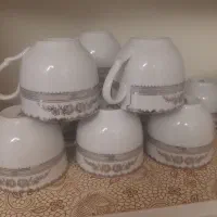 فنجان دو عدد قندان|ظروف سرو و پذیرایی|کرج, شهرک یاس جنوبی|دیوار