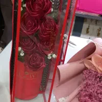 گل رز|گل مصنوعی|کرج, حصارک بالا|دیوار