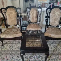 مبلمان استیل ۹ نفره ومیز نهار خوری|مبلمان خانگی و میز عسلی|اصفهان, آفاران|دیوار