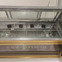 تاپینگ بستنی فریزر یخچال بستنی ۲۰ لگن پارس صنعت|کافی‌شاپ و رستوران|کرمانشاه, |دیوار