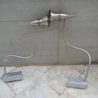 لوستر سه شاخه پایه ،لامپ،هالوژن ثابت و ریلی در حد.|لوستر و چراغ آویز|رشت, چله خانه|دیوار