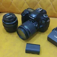 کنون 80dبا لنز 50.1.4