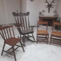 ۳عددصندلی چوبی وراک