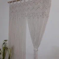 پرده شلف دیوارکوب مکرومه|صنایع دستی و سایر لوازم تزئینی|مشهد, ایثارگران|دیوار