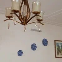 لوستر طلایی|لوستر و چراغ آویز|شاهین‌شهر, مخابرات (شهید بهشتی)|دیوار