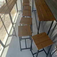 میز وصندلی چوبی