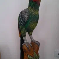 مجسمه چوبی