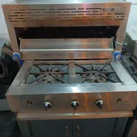 توستر تستر فر سالماندور ریلی گاز اجاق گاز صنعتی