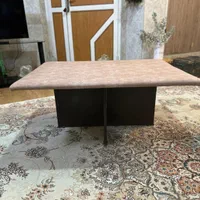 میز پذیرایی به همراه 4 گل میز