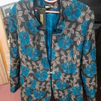 مانتو کتی ژاکارد نو با اتیکت