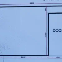 دو عدد پارتیشن شیشه‌ای فریم لس صادراتی