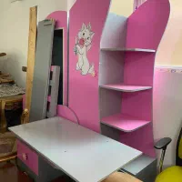 سرویس تخت و کمد دخترانه