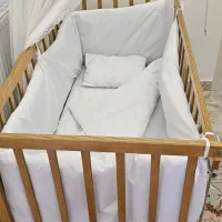 تخت کنار مادر گهواره ای|تخت و صندلی بچه|تبریز, |دیوار