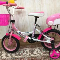 دوچرخه سایز ۱۲ رنگ صورتی|دوچرخه، اسکیت، اسکوتر|قم, نیروگاه|دیوار