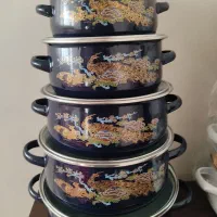 سرویس لعابی ترک|ظروف پختوپز|رودبار (کرمان), |دیوار